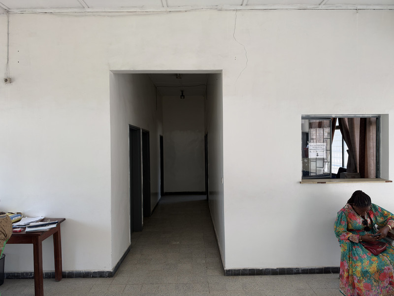 Couloir des bureaux administratifs